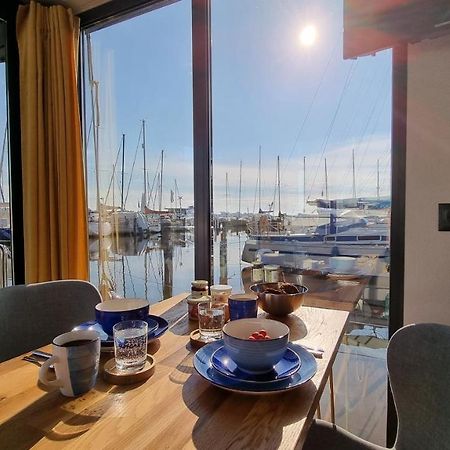Hausboot Hilja Hotel Schleswig Bagian luar foto