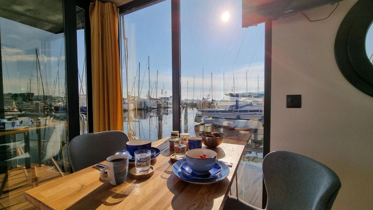 Hausboot Hilja Hotel Schleswig Bagian luar foto
