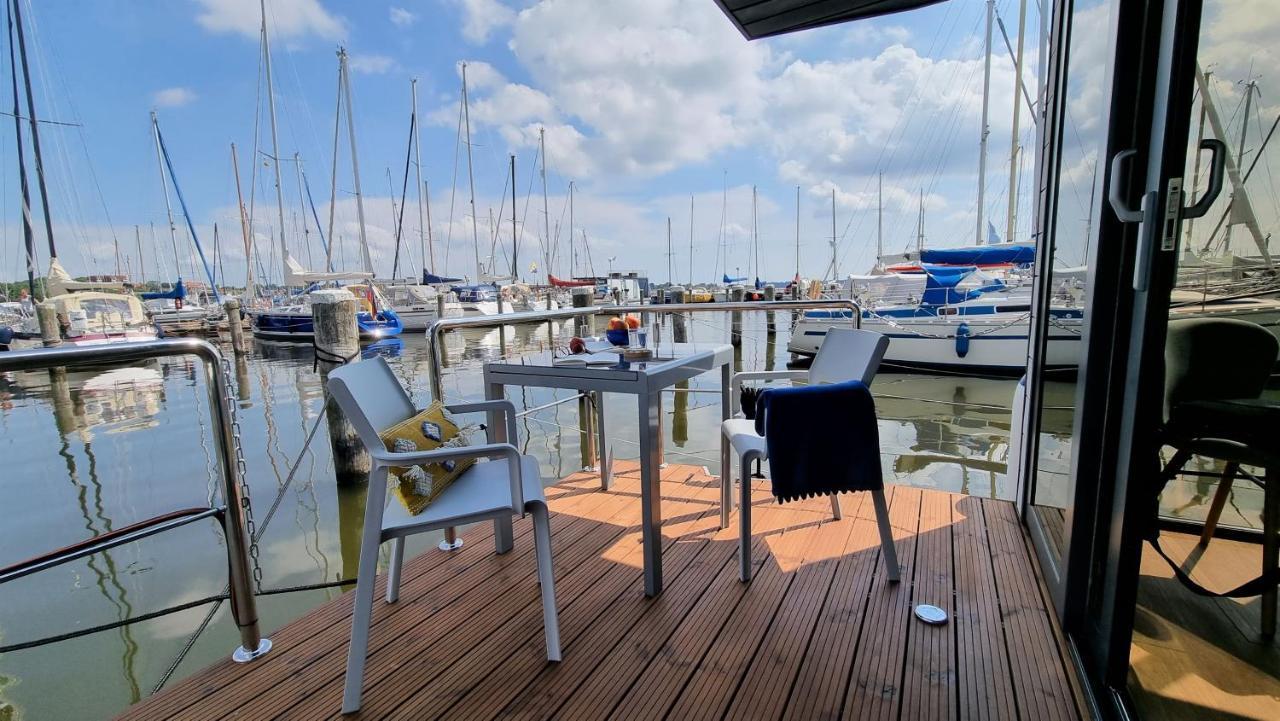 Hausboot Hilja Hotel Schleswig Bagian luar foto