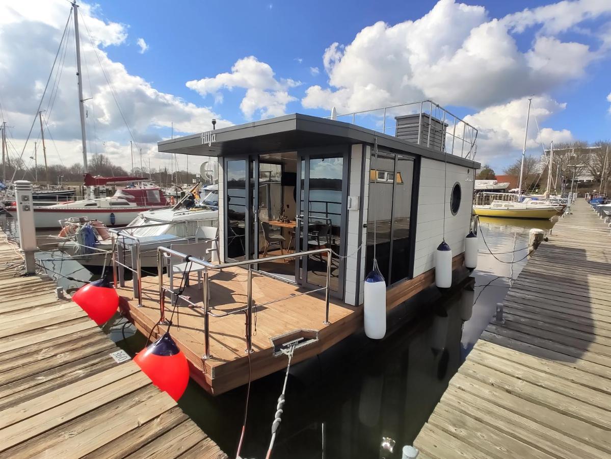 Hausboot Hilja Hotel Schleswig Bagian luar foto