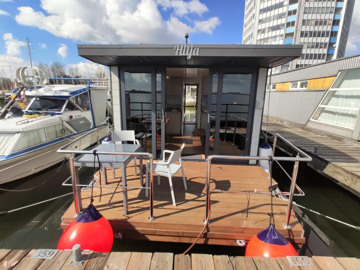 Hausboot Hilja Hotel Schleswig Bagian luar foto