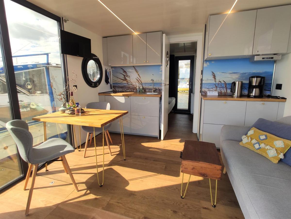Hausboot Hilja Hotel Schleswig Bagian luar foto