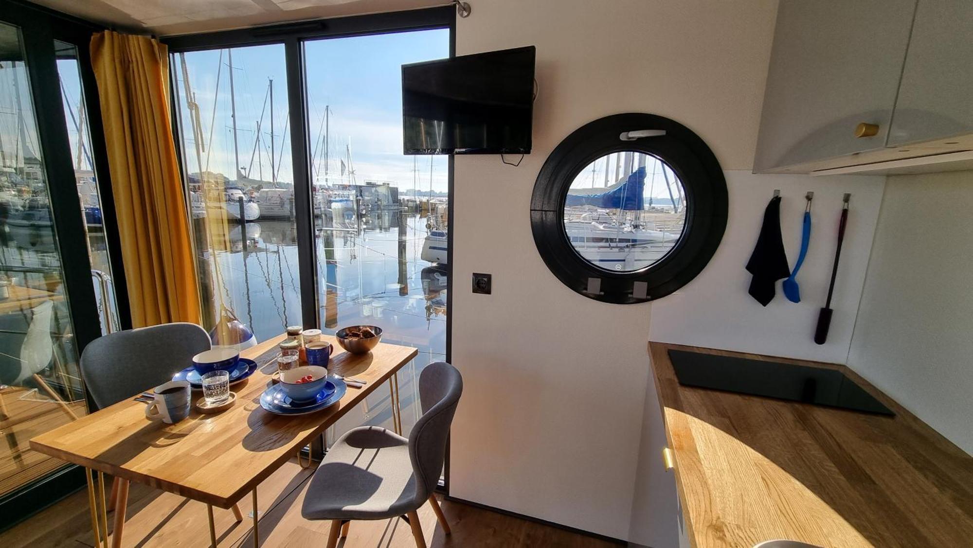 Hausboot Hilja Hotel Schleswig Bagian luar foto